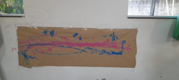 Venha ver o maternal III colorindo. 🥰