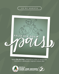 Feliz dia dos pais!