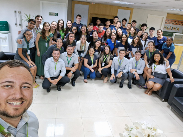 Aula a campo na Sicredi Biomas- 1° e 2° Ano do Ensino Médio.