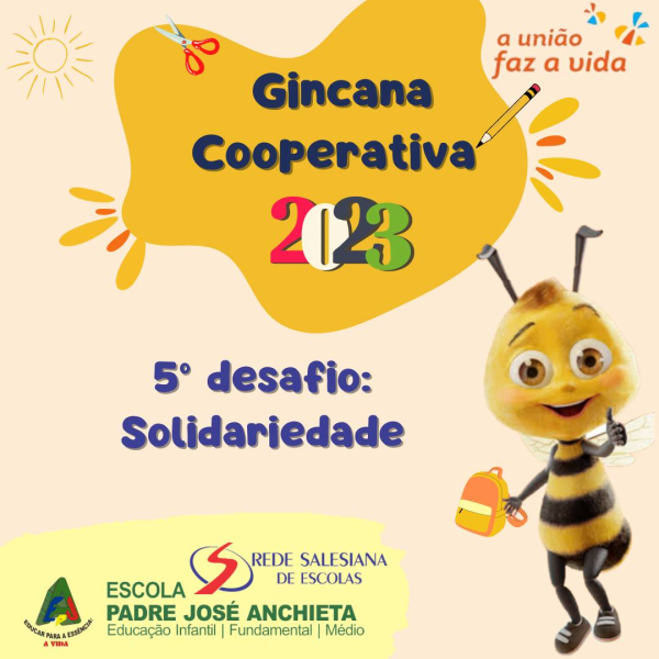 5° Desafio: Solidariedade (Educação Infantil).