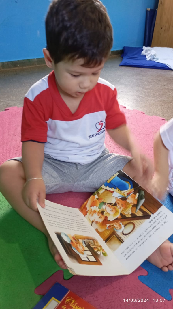 Roda de Leitura do maternal I e II.✨