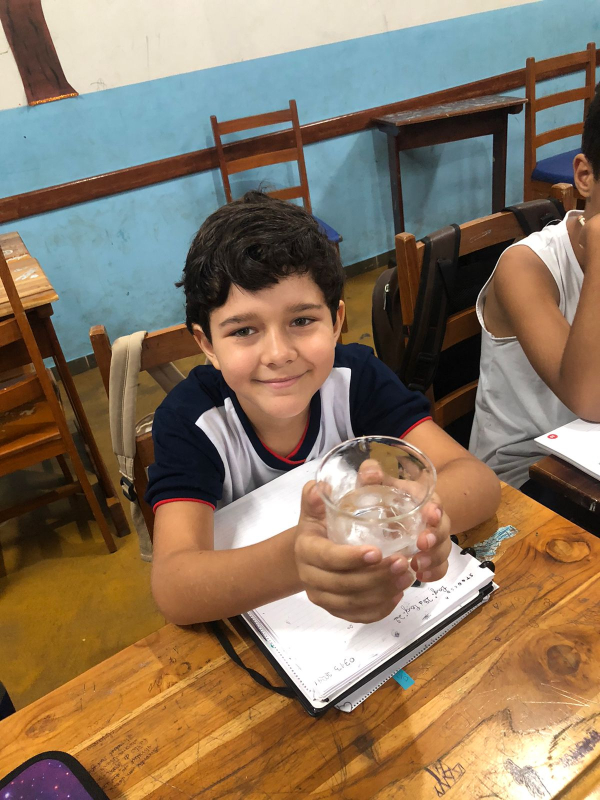 Aula prática de ciências- 5° ano 🧪