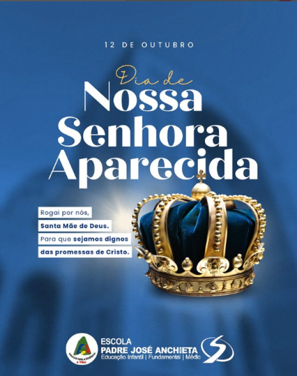 🌷 Dia de Nossa Senhora Aparecida 🌷 Neste 12 de outubro, homenageamos à Padroeira do Brasil.✨