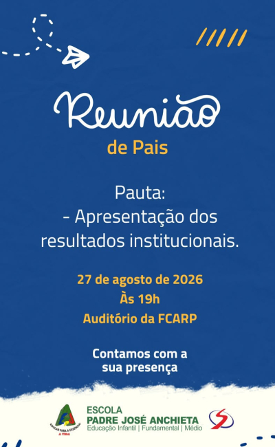 Reuni&atilde;o Pedag&oacute;gica | 27 de agosto - Guia do Estudante Anchieta.
