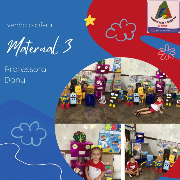 🦾Robôs do maternal 3 🤖