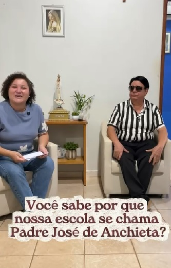 Voc&ecirc; sabe por que nossa escola recebeu o nome de Padre Jos&eacute; de Anchieta?