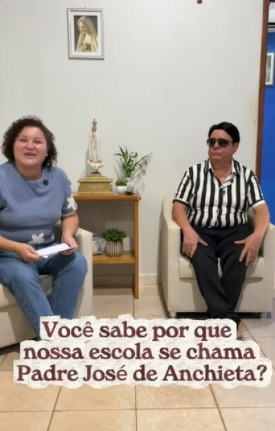 Voc&ecirc; sabe por que nossa escola recebeu o nome de Padre Jos&eacute; de Anchieta?