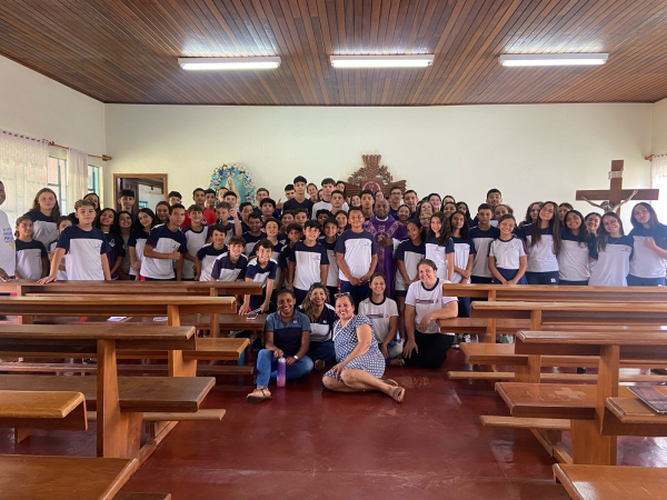 Missa em a&ccedil;&atilde;o de gra&ccedil;as ao ano letivo de 2024.