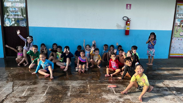 N&iacute;vel I em uma atividade interdisciplinar com a teacher.